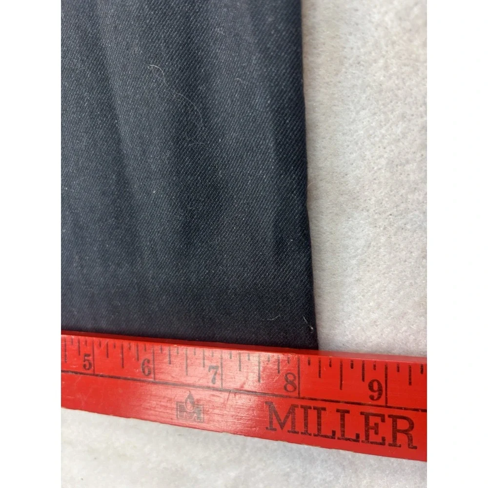 Lauren Ralph Lauren Pants 38x31 Navy Wool Trousers Preppy Flat Front Business